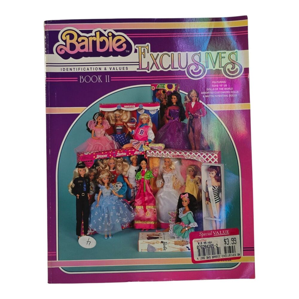 Barbie Exclusives Book II: Identification & Values by Margo Rana – 1996